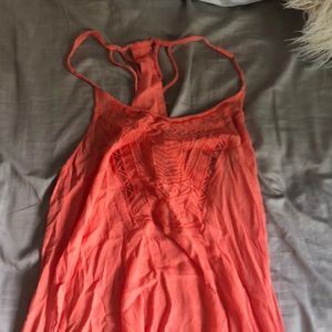 Orange tank top